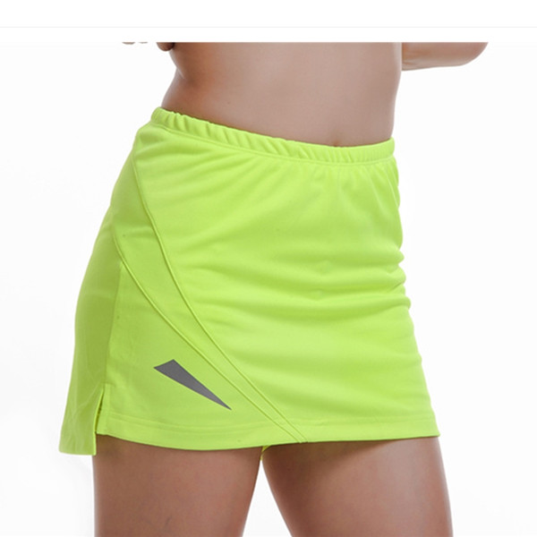 New Tennis Skorts Fitness Short Skirt Badminton breathable Quick drying Women Sport Girls Ping pong table Tennis Skirts