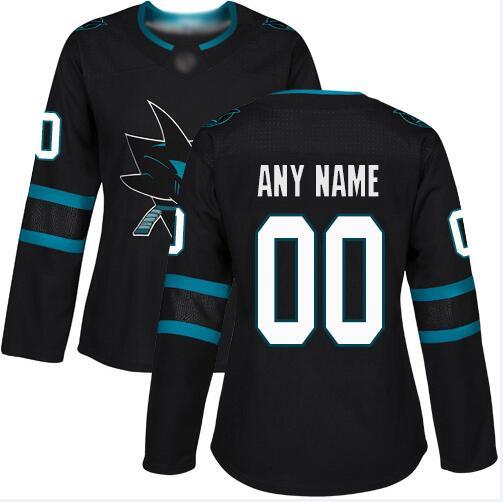 Custom San Jose Sharks nhl hockey jerseys Brent Burns 2019 Stanley Cup Final Patch Jersey 4xl 5xl 6xl wholesale cheap womens factory kids