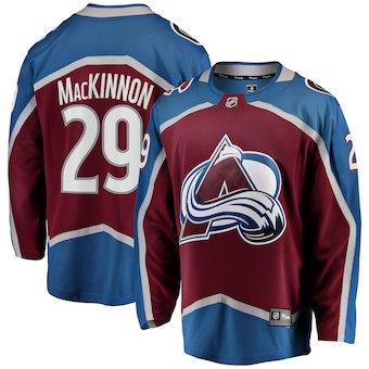 2019 Men's Nathan MacKinnon NHL Hockey Jerseys Erik Johnson Winter Classic Custom ice hockey Authentic jersey All Stitched 2018 Branded baby