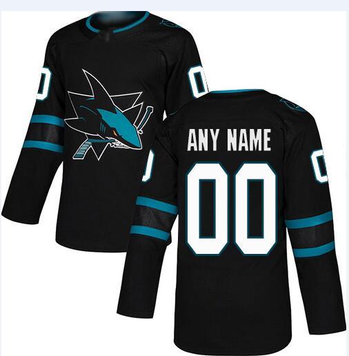 Custom San Jose Sharks nhl hockey jerseys Brent Burns 2019 Stanley Cup Final Patch Jersey 4xl 5xl 6xl wholesale cheap shirts factory kids