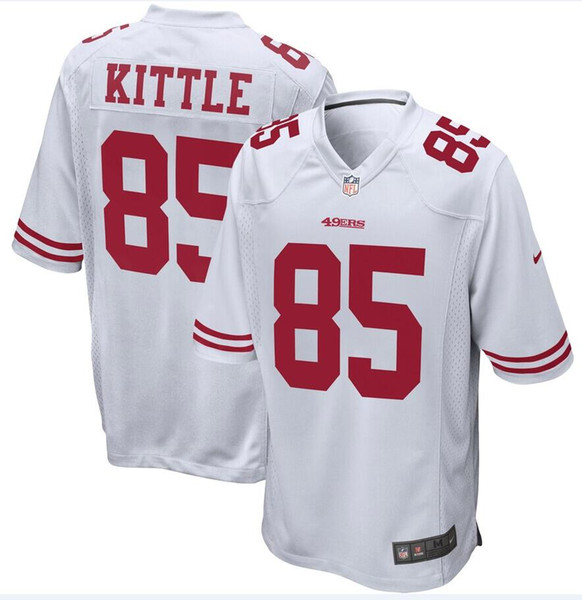 Nick Bosa 49ers Jersey George Kittle Jimmy Garoppolo Mitch Wishnowsky Richard Sherman custom american football jerseys 4XL 5XL 6XL elite