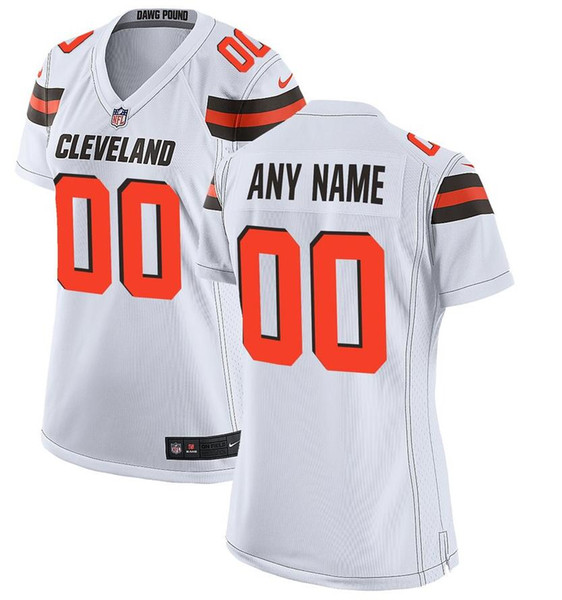 Cleveland Odell Beckham Jr Browns Jersey Baker Mayfield Myles Garrett Jarvis Landry Jim Brown custom american football jerseys service