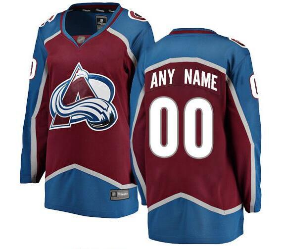 Custom Colorado Avalanche nhl hockey jerseys Patrick Roy 2019 Stanley Cup Final Patch Jersey 4xl 5xl 6xl wholesale cheap factory womens kids