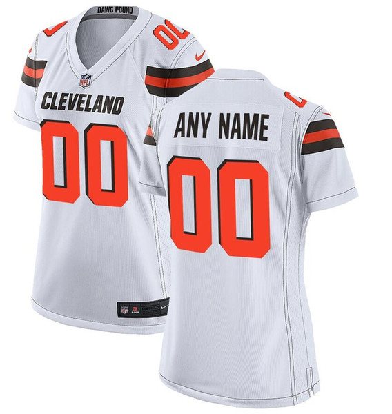 Cleveland Odell Beckham Jr Browns Jersey Baker Mayfield Myles Garrett Jarvis Landry Jim Brown custom american football jerseys shirts 4xl