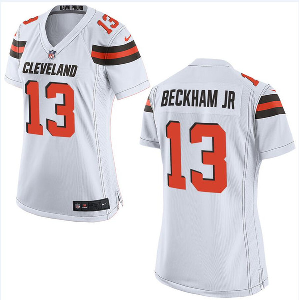 Cleveland Odell Beckham Jr Browns Jersey Baker Mayfield Myles Garrett Nick Chubb David Njoku custom american football jerseys new shirts 4xl