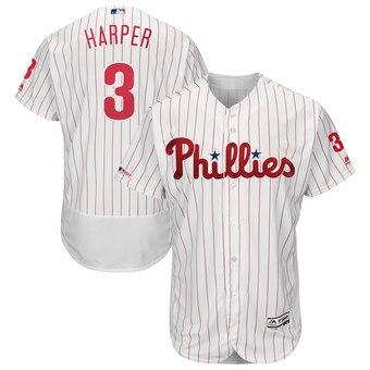 Philadelphia bryce harper phillies jersey baseball jerseys custom blank home official cool flex base authentic jersey Mitch Williams mens