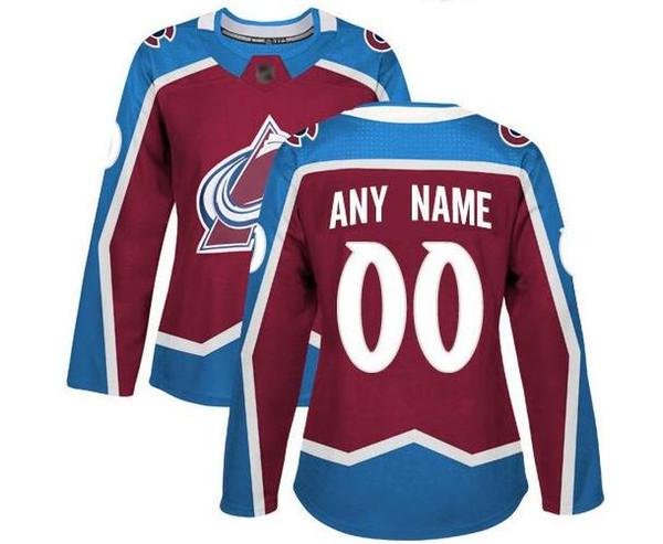 Custom Colorado Avalanche nhl hockey jerseys Colin Wilson 2019 Stanley Cup Final Patch Jersey 4xl 5xl 6xl wholesale cheap factory womens kid