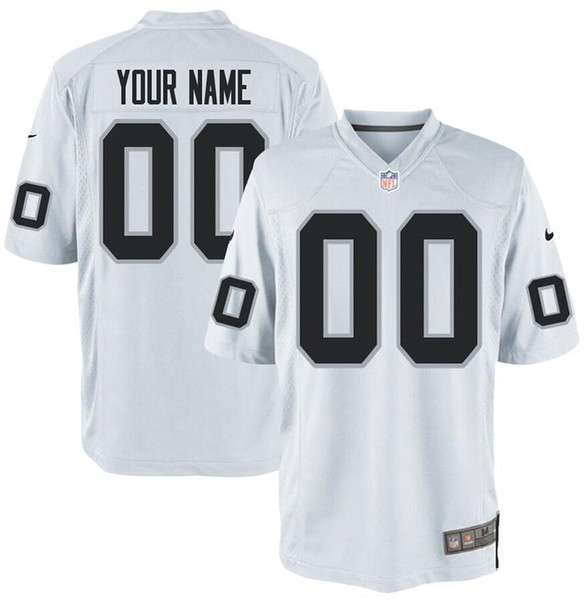 24 Johnathan Abram Antonio Brown Raiders Jersey Clelin Ferrell Josh Jacobs Howie Long custom american football jerseys 4XL 5XL 6XL hot sale