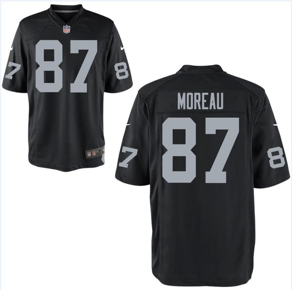 84 Antonio Brown Johnathan Abram Raiders Jersey Clelin Ferrell Josh Jacobs Bo Jackson custom american football jerseys 4XL 5XL 6XL discount