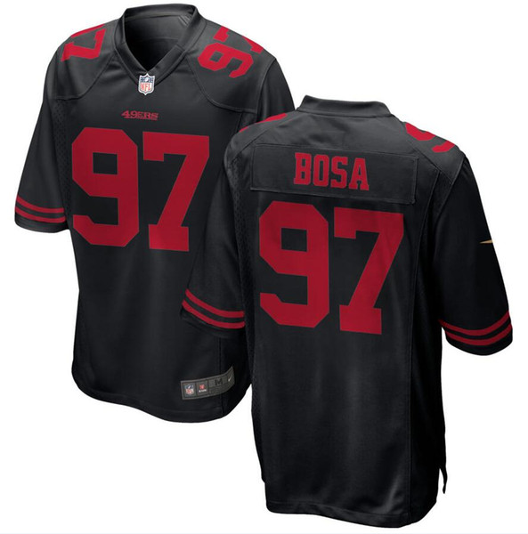 Nick Bosa George Kittle 49ers Jersey Jimmy Garoppolo Deebo Samuel Dre Greenlaw cheap custom american football jerseys 4XL 5XL 6XL shirts