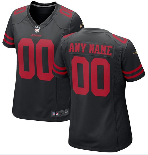 Nick Bosa Jimmy Garoppolo 49ers Jersey George Kittle Mitch Wishnowsky Richard Sherman custom american football jerseys 4XL 5XL 6XL womens