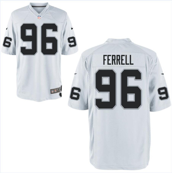 84 Antonio Brown Johnathan Abram Raiders Jersey Clelin Ferrell Josh Jacobs Bo Jackson custom american football jerseys 4XL 5XL 6XL wholesale