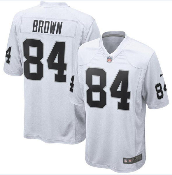 Johnathan Abram Antonio Brown Raiders Jersey Clelin Ferrell Josh Jacobs Foster Moreau custom american football jerseys 4XL 5XL 6XL player