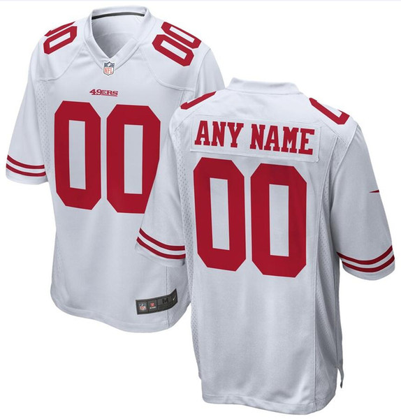 Nick Bosa George Kittle 49ers Jersey Jimmy Garoppolo Justin Skule Steve Young men kids custom american football jersey 4XL 5XL 6XL 8xl kids