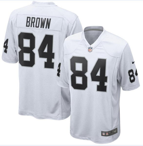 Johnathan Abram Antonio Brown Raiders Jersey Clelin Ferrell Josh Jacobs Foster Moreau custom american football jerseys 4XL 5XL 6XL colors