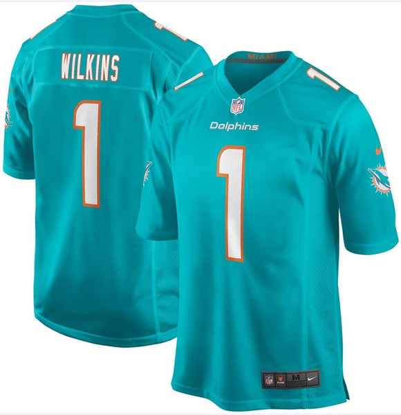 Draft Christian Wilkins jersey Rashan Gary Darnell Savage Devin White N'keal Harry Greg Little Brian Burns cheap Dolphins jerseys mens 4xl