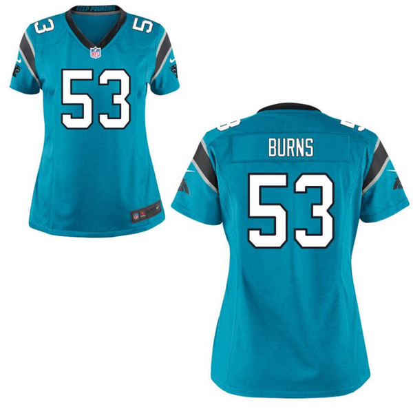 53 Brian Burns Christian McCaffrey Jersey Carolina Cam Newton Panthers Luke Kuechly Terry Godwin custom american football jerseys Black 4xl