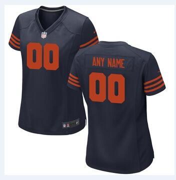 Khalil Mack Bears Jersey Walter Payton Mitchell Trubisky David Montgomery Stephen Denmark 4XL custom american football jerseys new white 4xl