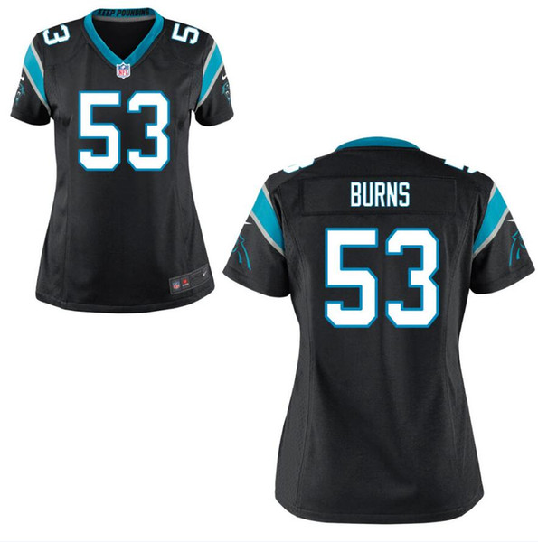 Brian Burns Cam Newton Panthers Jersey Christian McCaffrey Luke Kuechly Greg Olsen Greg Little custom american football jerseys Wear youth