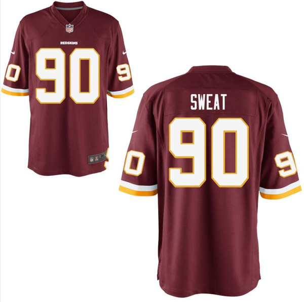 #90 Montez Sweat Dwayne Haskins Redskins Jersey Alex Smith Sean Taylor Josh Doctson Josh Doctson custom american football jerseys limited