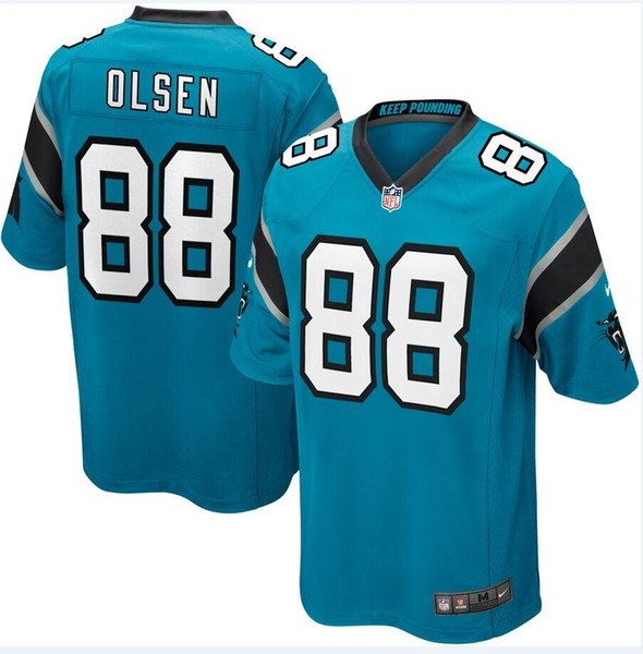 Draft 53 Brian Burns Christian McCaffrey Jersey Cam Newton Panthers Luke Kuechly Dennis Daley custom american football jerseys kids mens