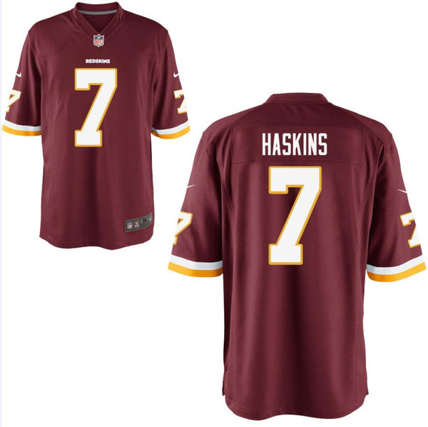 7 Dwayne Haskins Montez Sweat Jersey Alex Smith Sean Taylor Landon Collins Josh Doctson Doctson custom american football jerseys womens men