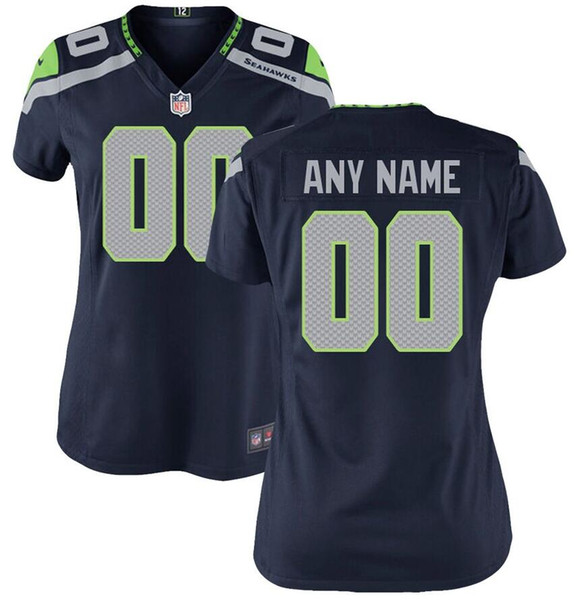 #95 L.J. Collier Seahawks Jersey 14 DK Metcalf Marquise Blair Russell Wilson FAN 12s Cody Barton custom american football jerseys youth mens