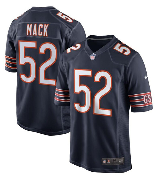 Khalil Mack Bears Jersey Walter Payton Mitchell Trubisky David Montgomery Chicago Kerrith Whyte custom american football jerseys white 4xl