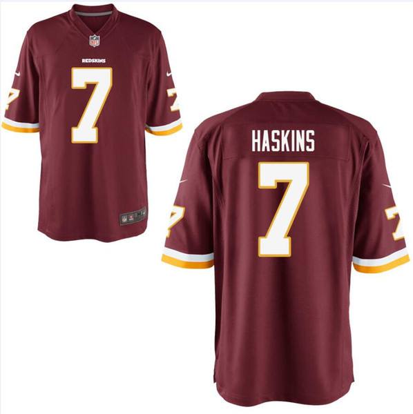 Dwayne Haskins Montez Sweat Jersey Alex Smith Sean Taylor Washington Ross Pierschbacher Redskins custom american football jerseys Purple 4xl