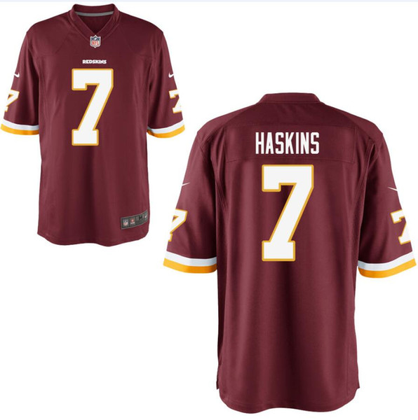 7 Dwayne Haskins Montez Sweat Jersey Alex Smith Sean Taylor Landon Collins Josh Doctson Doctson custom american football jerseys youth kids