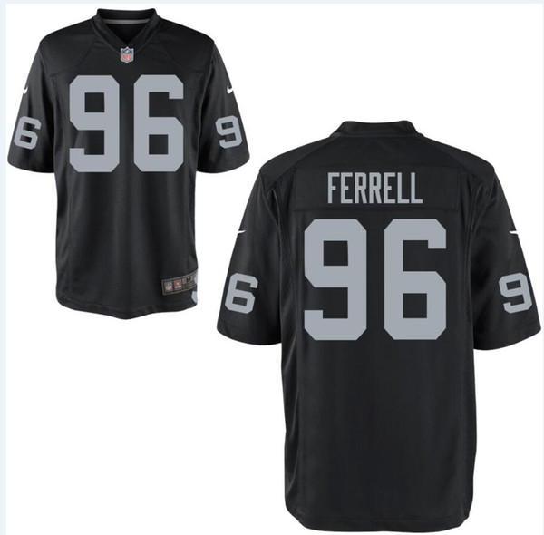 Clelin Ferrell Raiders Jersey Josh Jacobs Johnathan Abram Antonio Brown Marshawn Lynch custom american football jerseys 4XL 5XL 6XL stitched