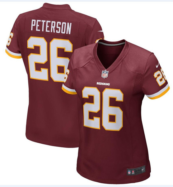 Redskins Dwayne Haskins Jersey Montez Sweat Alex Smith Sean Taylor Adrian Peterson John Riggins custom american football jerseys all sew