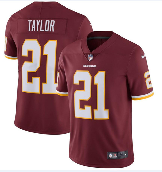 Redskins Dwayne Haskins Jersey Montez Sweat Alex Smith Sean Taylor Adrian Peterson John Riggins custom american football jerseys elite mens