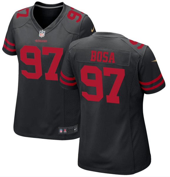 Nick Bosa 49ers Jersey George Kittle Jimmy Garoppolo Justin Skule Steve Young men kids custom american football jerseys 4XL 5XL 6XL elite