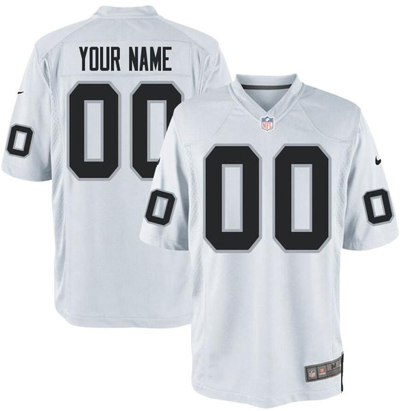 84 Antonio Brown Johnathan Abram Raiders Jersey Clelin Ferrell Josh Jacobs Bo Jackson custom american football jerseys 4XL 5XL 6XL shirts