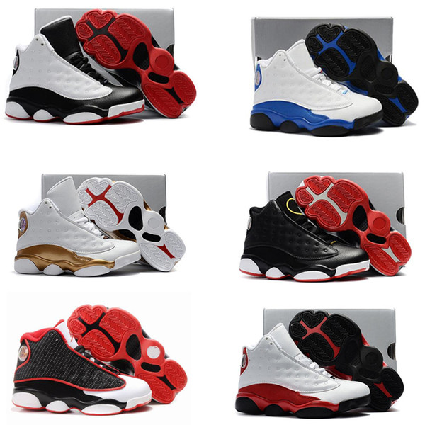 Cheap 13 Kids basketball shoes for Boys Girls sneakers Children Babys 13s running shoe Size 11C-3Y new arrival