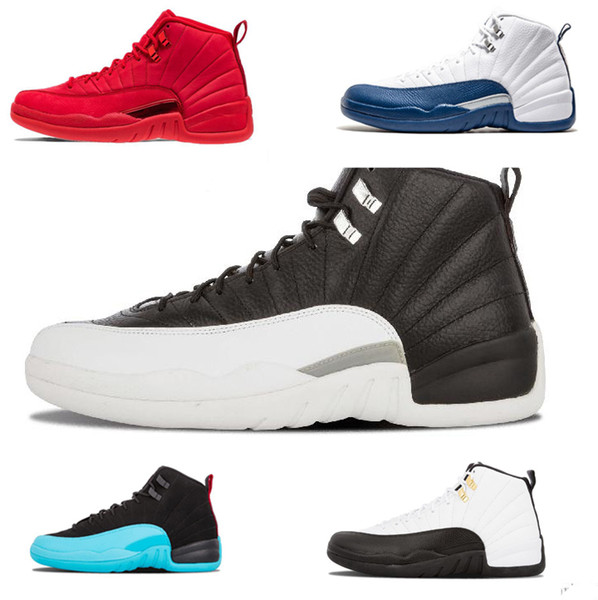 2019 high quality Brand name Basketball Shoes Sneakers 12S XII Flu Game Royal Taxi French Blue for Men Sports Shoes