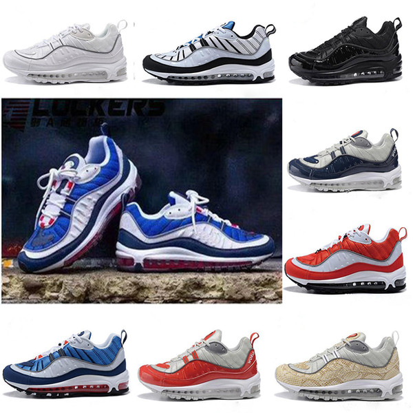 2018 98 shoes Bullet Running Men designer shoes Corss Jogging Walking Sports Athletic mens Run Shoes Outdoor Sneaker size 40-46