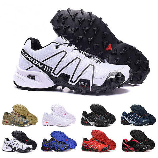 Speedcross 3 III Running Shoes For Men Women Designer ALL White Black Red Blue Silver Jogging Walking Hiking Sports Sneakers Trainer Shoes