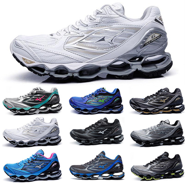 2019 New Arrive Authentic Mizuno Wave Prophecy 7 Running Shoes For Men Women Designer Sneakers Mizunos 7s Casual Mens Trainers Sports 36-45