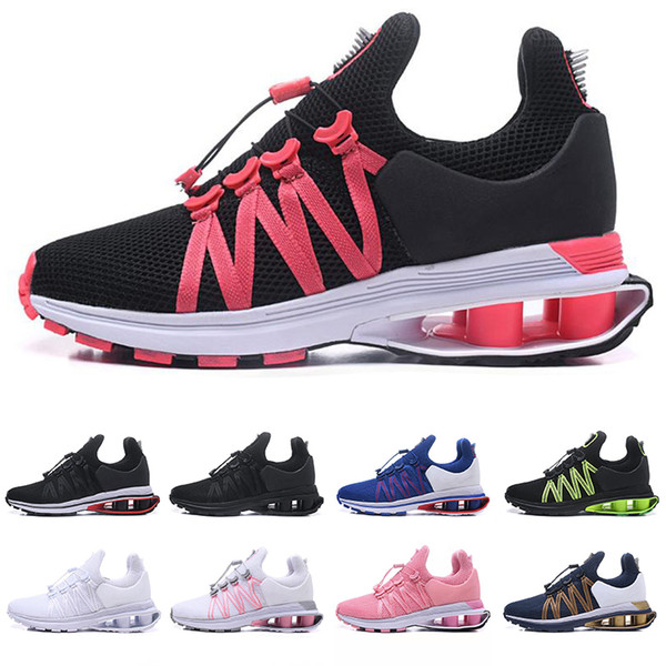 2019 Best Shox Deliver 908 Mens Running Shoes Women Trainers Muticolor Pink Black White Gold Deliver OZ NZ Designer Sneakers Size 36-46