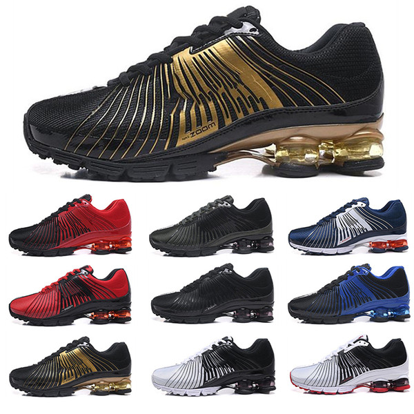 2019 Shox Deliver 625 Mens Running Shoes For Women Triple Gold White Black Famous Deliver OZ NZ Designer Men Sneakers Trainers Size 40-46