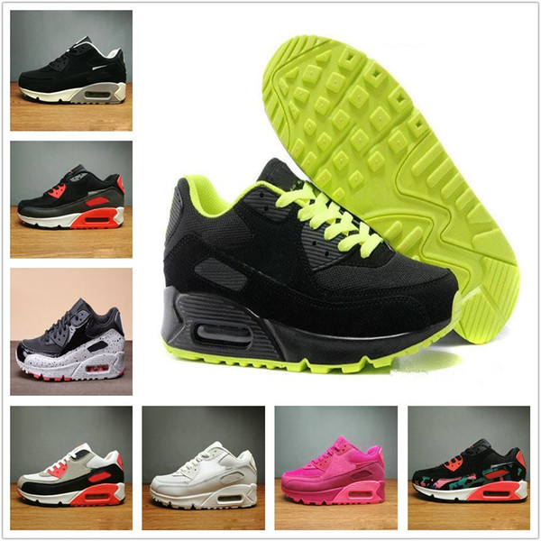 2018 90 Essential Classic Running Shoes Sport Sneakers Mens Outdoor Trainers Fashion Designer Casual Jogging Trails