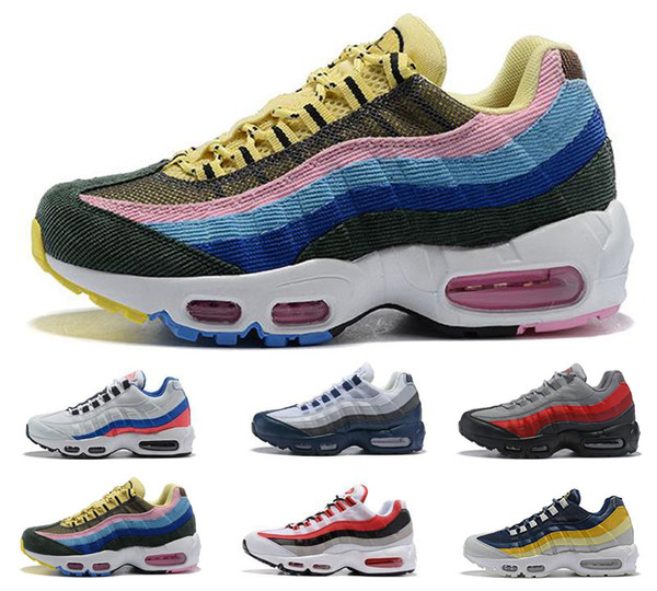 2019 OG Ultra Running Shoes For Men Women Luxury Designer Multi Yellow Blue Hybrid Sports Sneakers Mens Trainers Casual Shoes 36-45