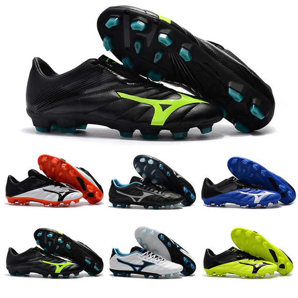 2019 Best Mizuno Rebula V1 Mens Soccer Shoes Predator Outdoor Sports Shoes Football Boots Designer Men Sneakers Cleats Trainers Size 40-45