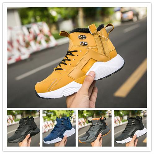 Air Huarache 6 X Acronym City MID Leather Fur High Top Huaraches Run Mens Women Trainers Running Hiking Men Huraches Sneakers Designer Shoe