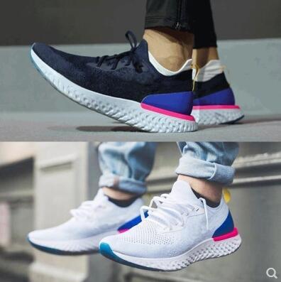 2018 Top Epic React AQ0067 Instant Go Fly Breath Comfortable Sport Size 5-11 Mens outdoor Shoes For Sale Women Athletic Sneakers