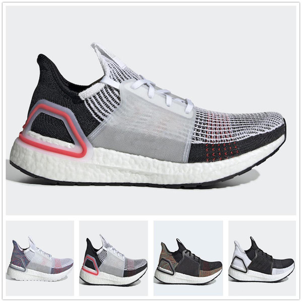 High Quality Ultra UB5.0 2019 Multicolor Rainbow Red Oreo Refract Dark Pixel Shoes Men Women 19 UB 5.0 Black White Multi Sneakers B37703