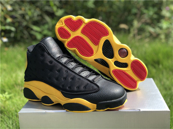 2018 Release 13 Melo Class of 2002 Man Basketball 13S Shoes Real Carbon Fiber Air Sneakers For Men Come With Box 414571-035