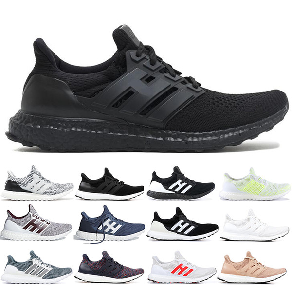 Ultra Boost 3.0 4.0 Triple Black and White Primeknit Oreo CNY grey Men Women Running Shoes ultraboost sport Fashion Designer Sneakers